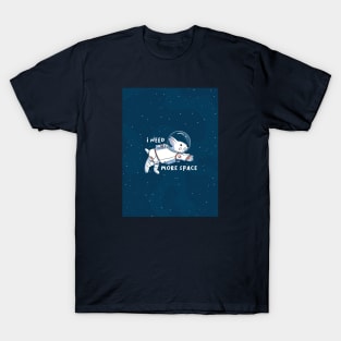 I Need More Space | Bunny Astronaut T-Shirt